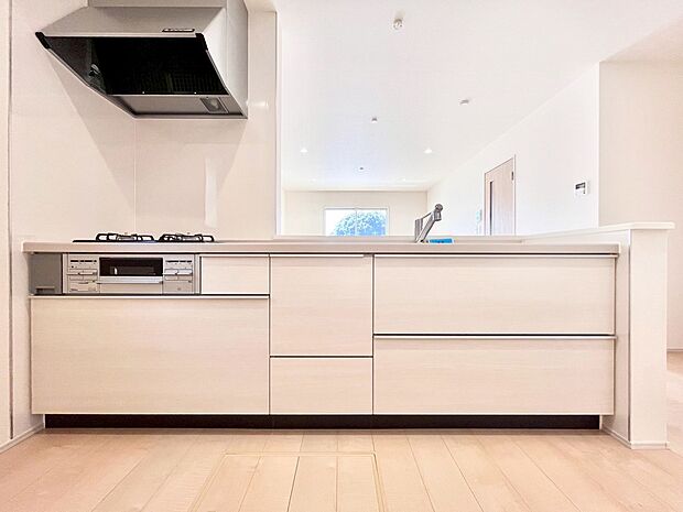 【キッチン】お料理を効率的に、楽しく！システムキッチン  