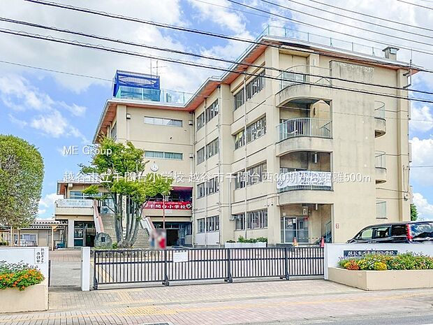 越谷市立千間台小学校(約500m)