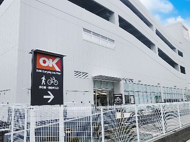 オーケー越谷大泊店（約500m）