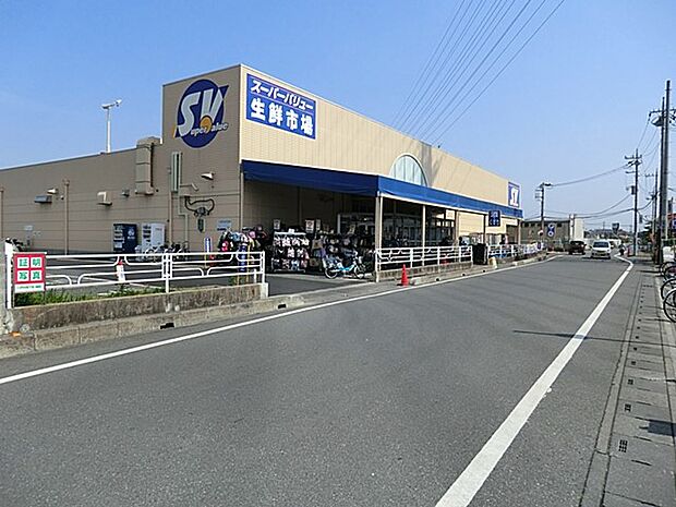 スーパーバリュー越谷店（約700m・徒歩9分）