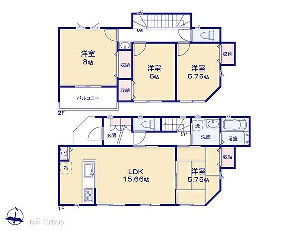 【4LDK】図面と異なる場合は現況を優先