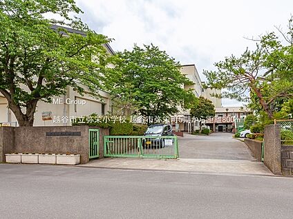 越谷市立弥栄小学校 800m