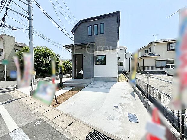 【現地外観写真】洗練された外観、上質な住空間が広がる室内は永く安心して過ごせる住居です。