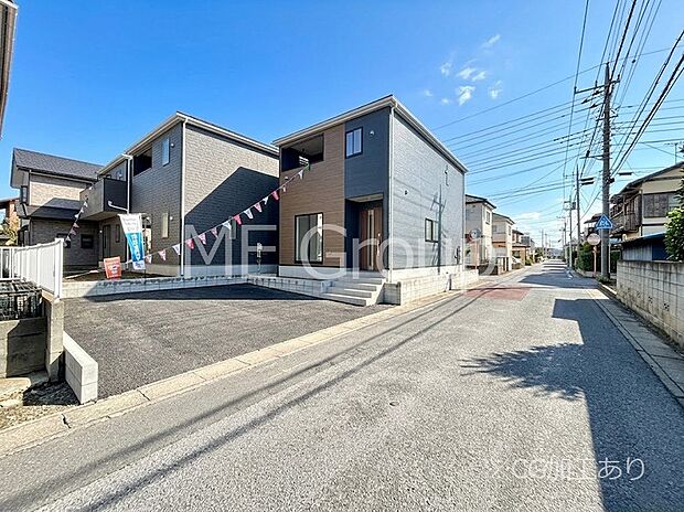 【前面道路含む現地写真】堂々完成!! ここから始まる新生活を応援いたします!