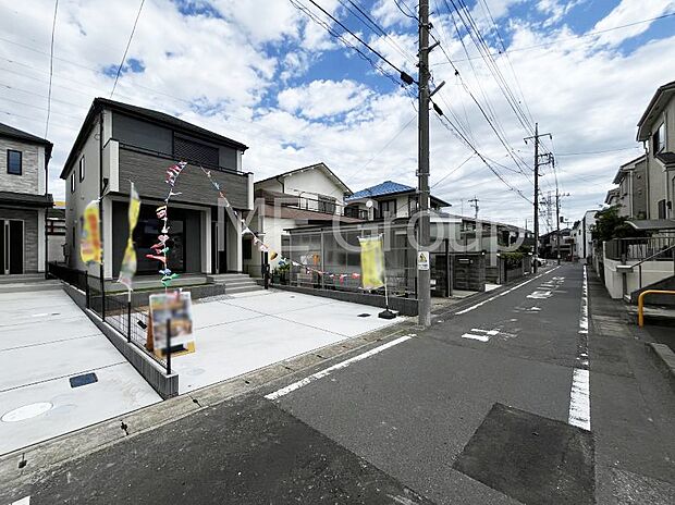 【前面道路含む現地写真】ここから始まる新生活を応援いたします