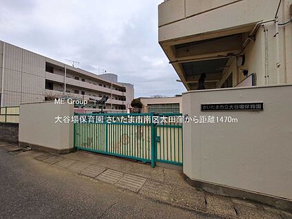 大谷場保育園 1470m(19分)