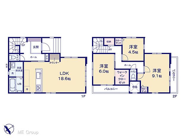 【3LDK】図面と異なる場合は現況を優先