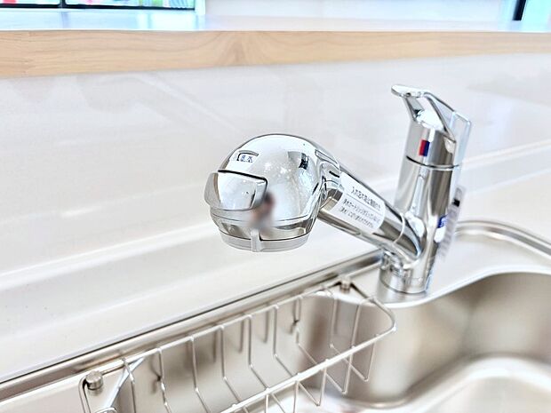 【その他設備(浄水器)】いつでも清潔なおいしいお水を。一つの水栓で水道水と浄水を使い分け。