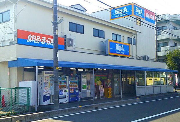 ビッグ・エー 川口上青木西2丁目店(約300m)