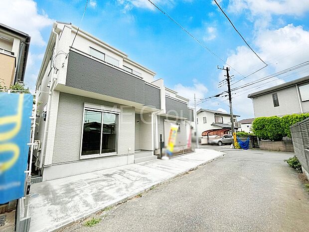 【前面道路含む現地写真】堂々完成！！ ここから始まる新生活を応援いたします！ 