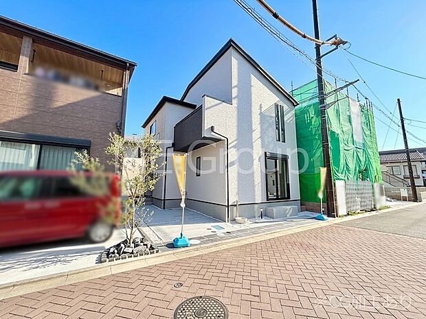 【前面道路含む現地写真】堂々完成！！ ここから始まる新生活を応援いたします！ 