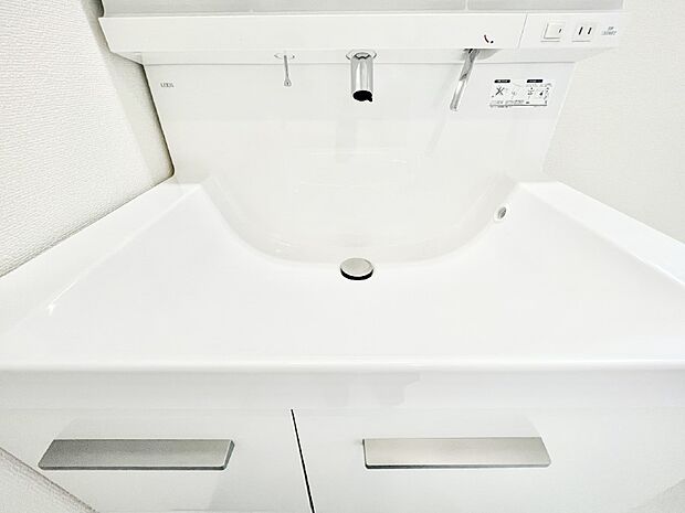 【その他設備(ハンドシャワー水栓)】ハンドシャワー付き！使いやすい洗面台。