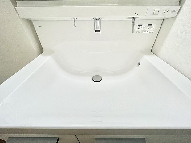 【その他設備(シャワー水栓)】ハンドシャワー付き!使いやすい洗面台。
