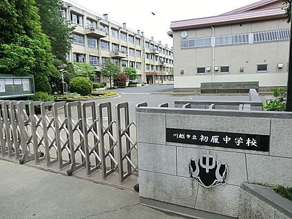 川越市立初雁中学校 1100m(14分)
