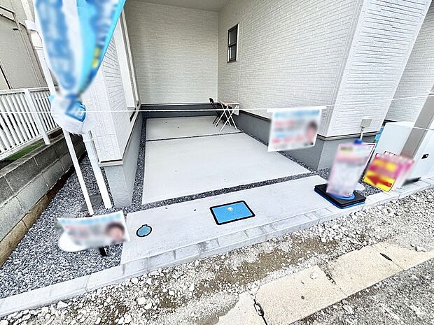 【駐車場】ビルトインタイプは大切なお車を傷や汚れから守ることができます。
