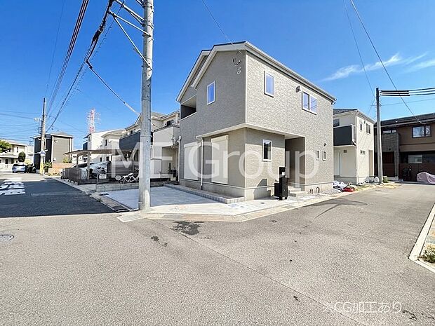 【前面道路含む現地写真】堂々完成！！ ここから始まる新生活を応援いたします！ 