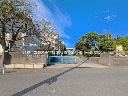 越谷市立弥栄小学校 800m