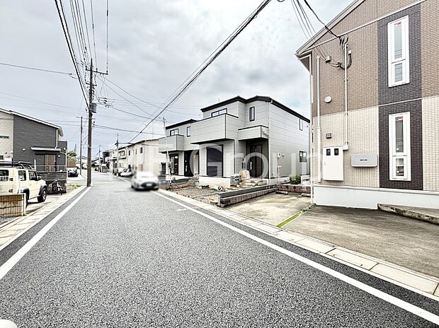 【前面道路含む現地写真】ここから始まる新生活を応援いたします