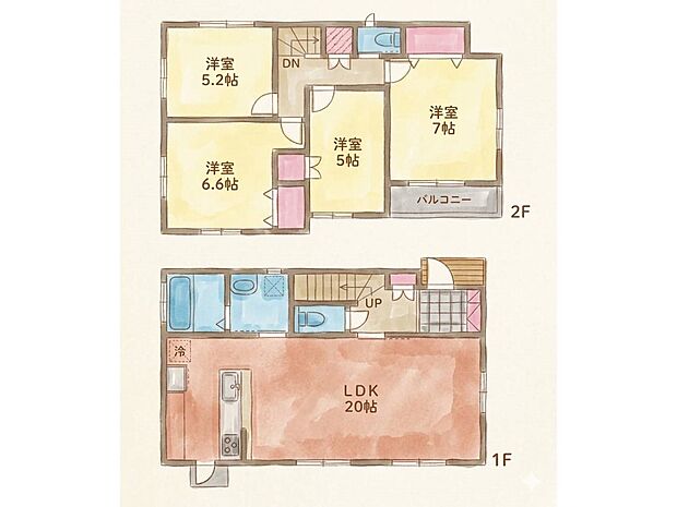 3号棟間取図