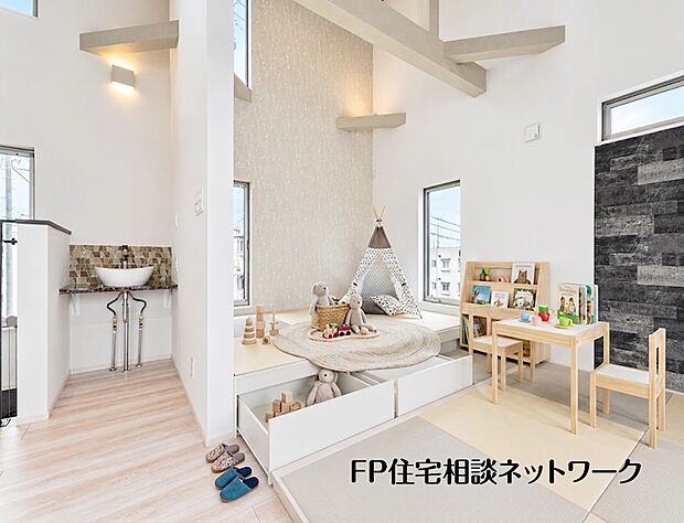 【内観】建物プラン例、建物価格1870万円、建物面積95m2
