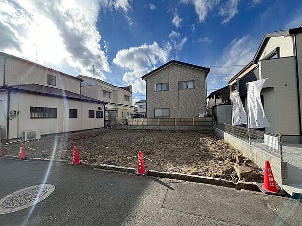 【現地土地写真】実際に現地・完成物件をご覧になりませんか?気になる方はお気軽にご相談ください♪