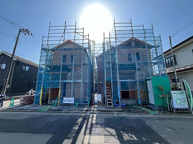 【現地外観写真】【現地（3月）撮影】全室収納完備♪