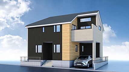 ＜南篠崎町１＞陽当良好34坪超ゆとりのある2階建【三信不動産販売】 外観