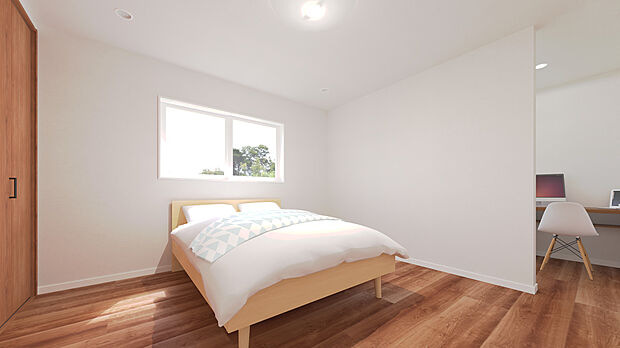 【3号地】主寝室
※写真はイメージパース