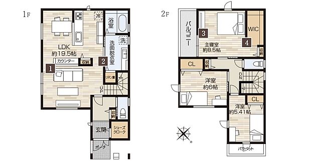 1号地参考プラン
