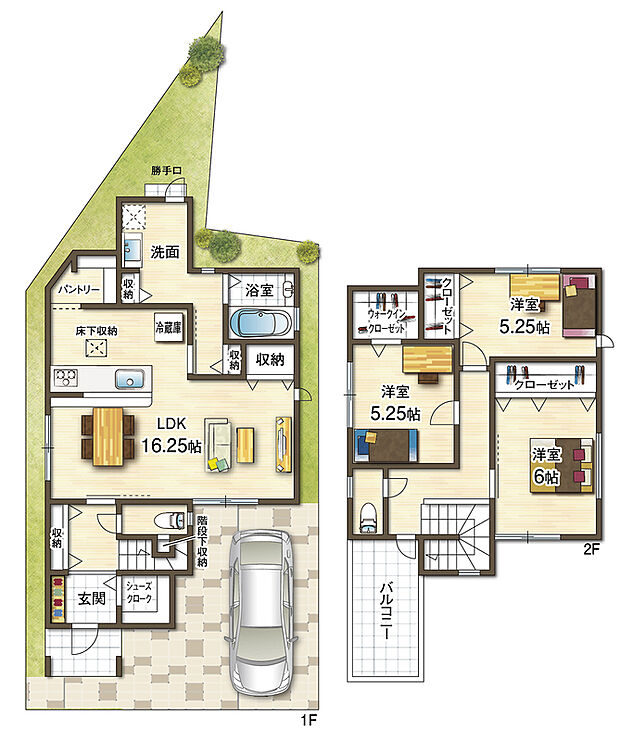 【３LDK(４LDKにも変更可)】(弊社スタンダード仕様)