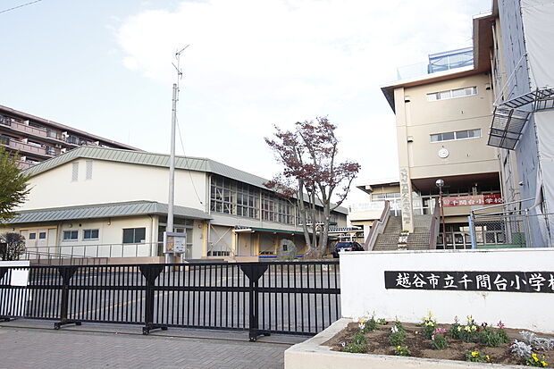 越谷市立千間台小学校（約655m）