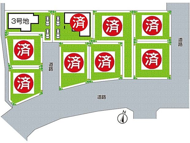 全9区画