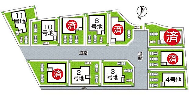 全11区画