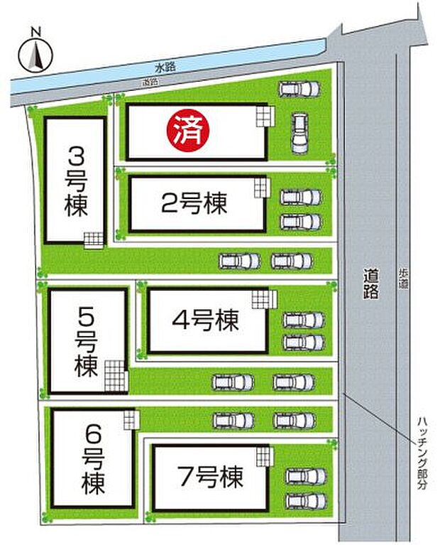 全7区画