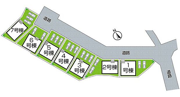 全7区画