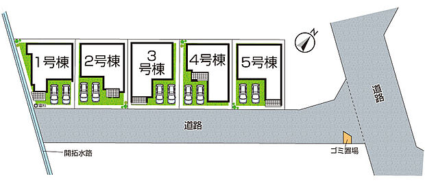 全5区画