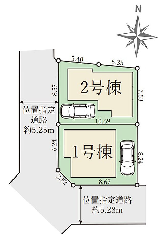 全2区画