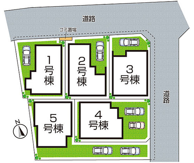 全5区画