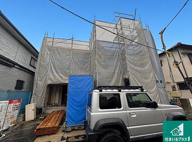現在の進捗状況です！順調に作業進行中、完成が待ち遠しいです！詳細の間取り等、お気軽にお問い合わせください！