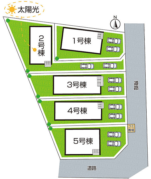 全5区画