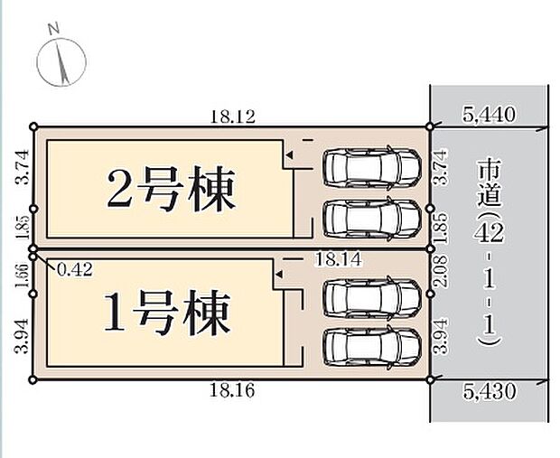 全2区画