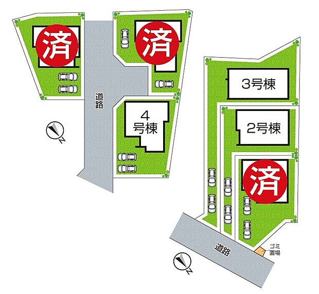 全6区画