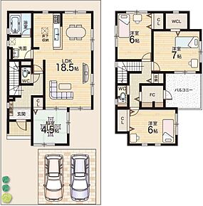 ○泉南市立一丘小学校・・・徒歩１０分 ○泉南市立一丘中学校・・・徒歩２０分 