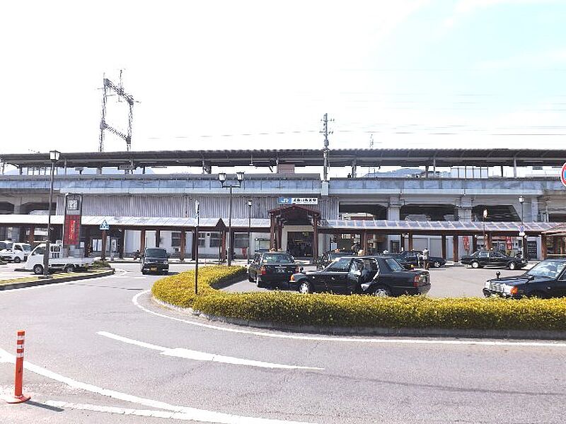 【車・交通】ＪＲ湖西線　比叡山坂本駅