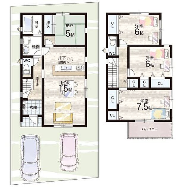【3LDK+S(納戸)】○石切東小学校・・・徒歩２０分 ○石切中学校・・・徒歩６分