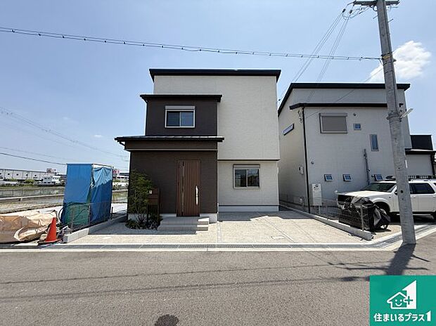 【外観】お客様に長く安心して住んでいだだける事にこだわった家づくり!住んでからのアフターサービスにもしっかりと取り組んでいます!