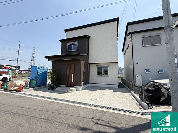 【外観】お客様に長く安心して住んでいだだける事にこだわった家づくり!住んでからのアフターサービスにもしっかりと取り組んでいます!