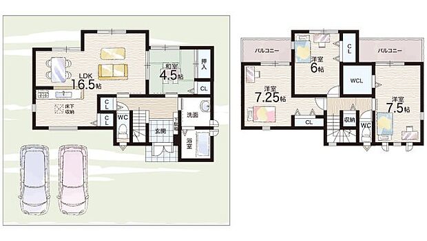 【4LDK】○牧の台小学校・・・徒歩１２分 ○東谷中学校・・・徒歩１８分