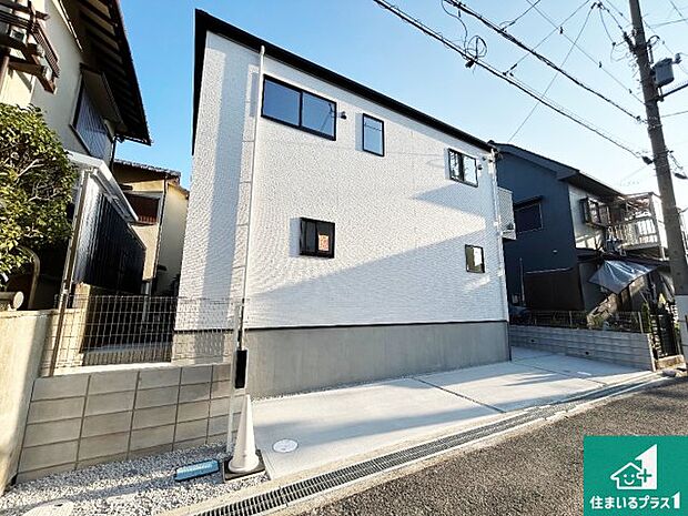 【外観】お客様に長く安心して住んでいだだける事にこだわった家づくり！住んでからのアフターサービスにもしっかりと取り組んでいます！