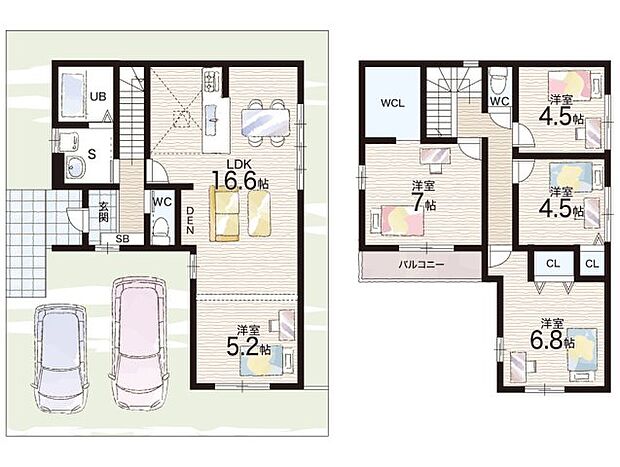 【5LDK】○石橋小学校・・・徒歩10分 ○石橋中学校・・・徒歩6分